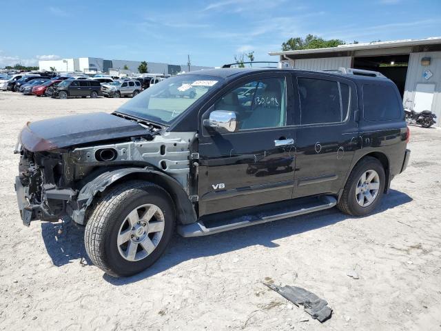 5N1AA08AX6N701828 - 2006 NISSAN ARMADA SE BLACK photo 1