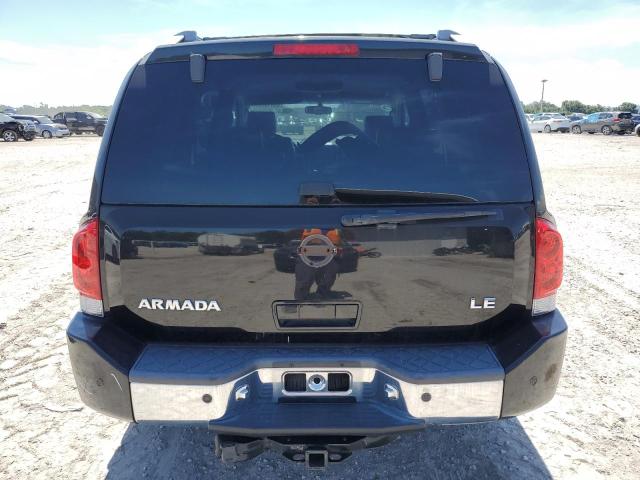 5N1AA08AX6N701828 - 2006 NISSAN ARMADA SE BLACK photo 6