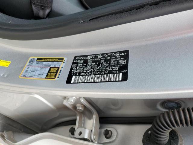 KM8J33A23JU822570 - 2018 HYUNDAI TUCSON VALUE SILVER photo 13