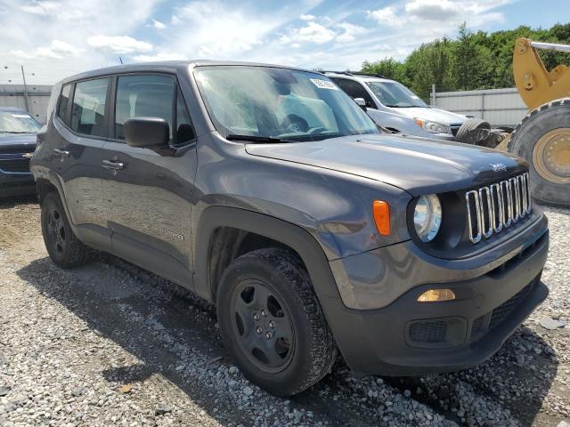 ZACCJBAB4HPF84687 - 2017 JEEP RENEGADE SPORT CHARCOAL photo 4