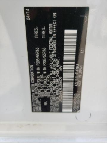 JTLZE4FE7EJ056929 - 2014 TOYOTA SCION XB WHITE photo 12