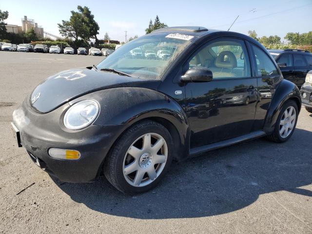 3VWDD21C72M408499 - 2002 VOLKSWAGEN NEW BEETLE GLX BLACK photo 1