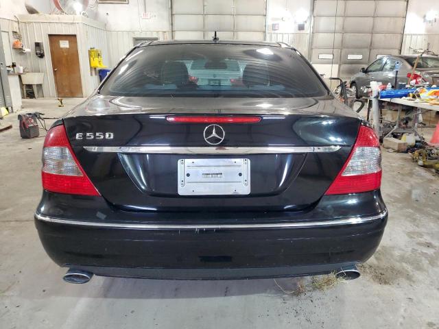 WDBUF72X39B376100 - 2009 MERCEDES-BENZ E 550 BLACK photo 6