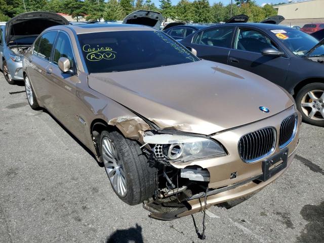 WBAKB83519CY61026 - 2009 BMW 750 LI GOLD photo 1