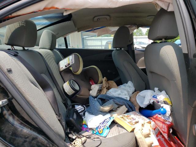 1G1JB5SH8H4176418 - 2017 CHEVROLET SONIC LS BLACK photo 10