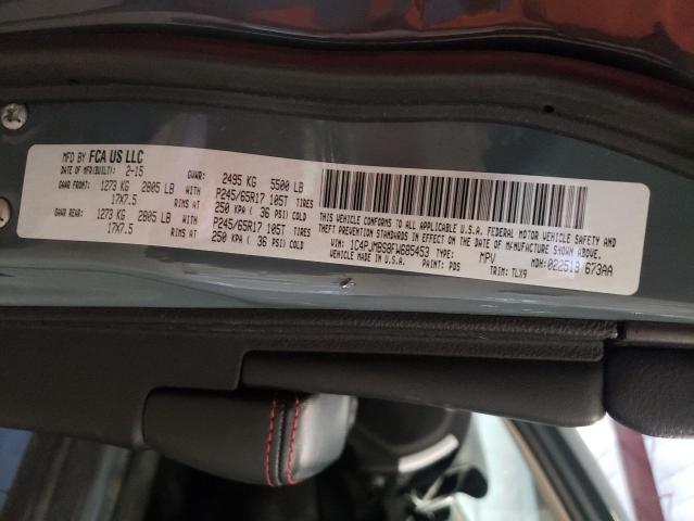 1C4PJMBS8FW685453 - 2015 JEEP CHEROKEE TRAILHAWK ლურჯი ფოტო 13