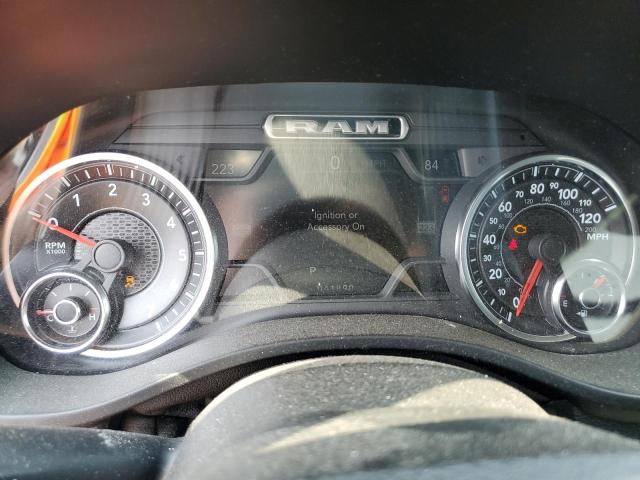 1C6SRFBT7MN658052 - 2021 RAM 1500 BIG HORN/LONE STAR SILVER photo 9