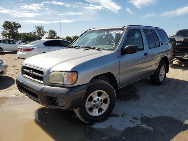 JN8AR07S0YW430092 - 2000 NISSAN PATHFINDER LE SILVER photo 1