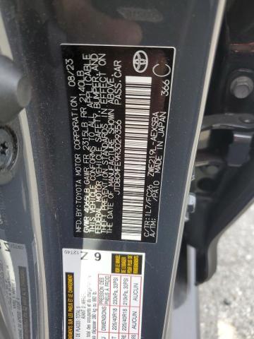 JTDBCMFE9R3029356 - 2024 TOYOTA COROLLA LE 灰色 照片 13