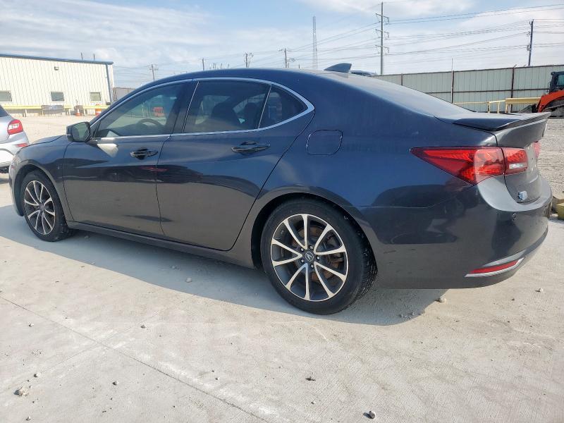19UUB2F77FA000352 - 2015 ACURA TLX ADVANCE GRAY photo 2