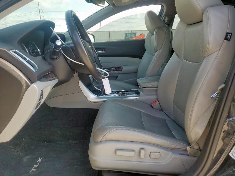 19UUB2F77FA000352 - 2015 ACURA TLX ADVANCE GRAY photo 7