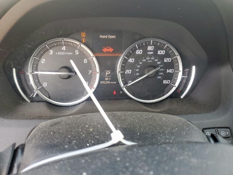 19UUB2F77FA000352 - 2015 ACURA TLX ADVANCE GRAY photo 9