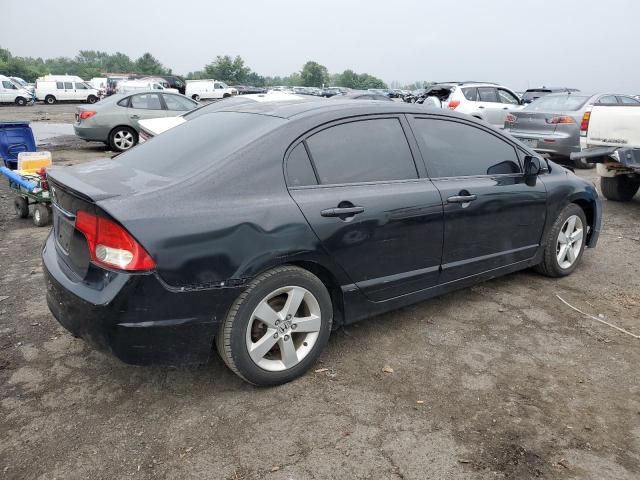 2HGFA16649H024269 - 2009 HONDA CIVIC LX-S BLACK photo 3