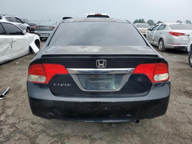 2HGFA16649H024269 - 2009 HONDA CIVIC LX-S أسود صورة 6