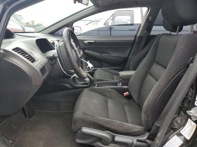 2HGFA16649H024269 - 2009 HONDA CIVIC LX-S أسود صورة 7