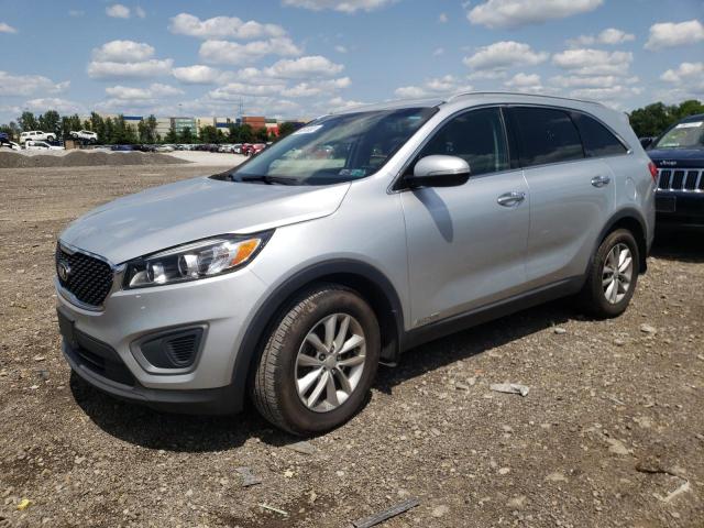 5XYPGDA51GG162784 - 2016 KIA SORENTO LX SILVER photo 1