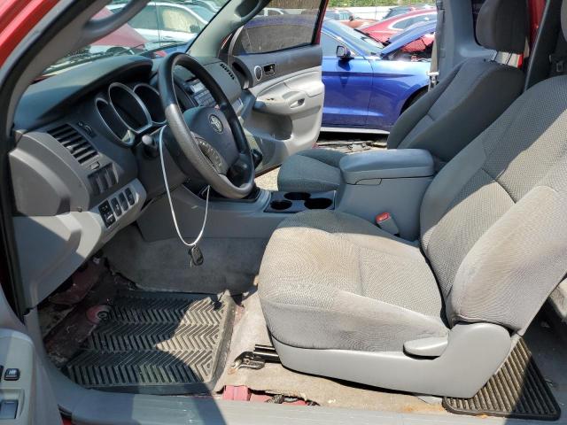5TETX22NX9Z597510 - 2009 TOYOTA TACOMA ACCESS CAB წითელი ფოტო 7