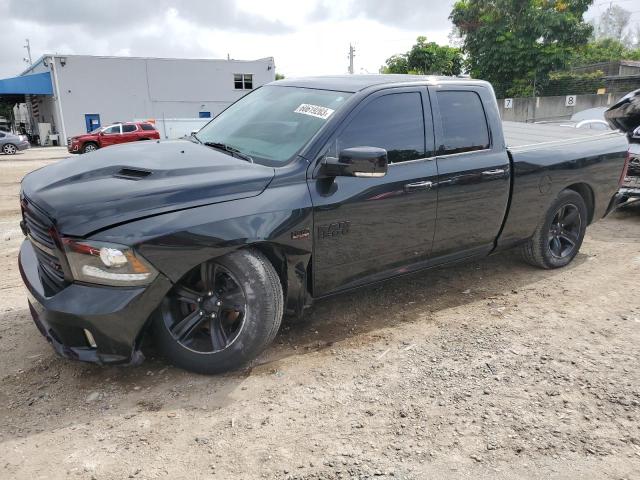 1C6RR6HT1HS505339 - 2017 RAM 1500 SPORT BLACK photo 1