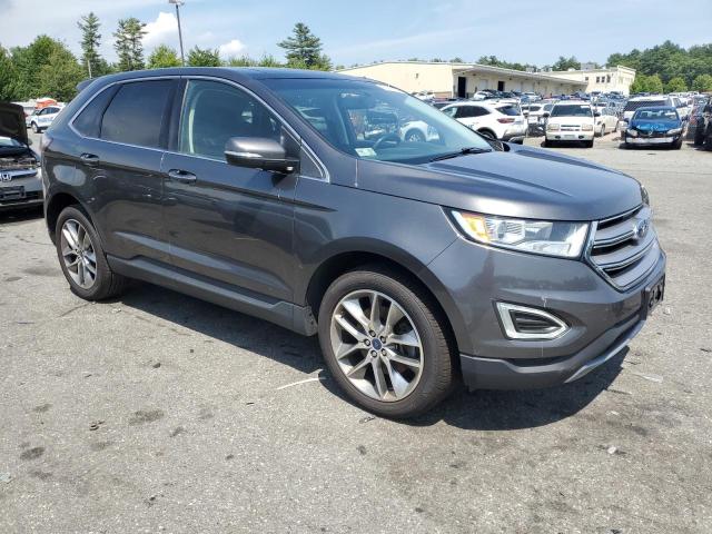 2FMPK4K81HBB77391 - 2017 FORD EDGE TITANIUM GRAY photo 4