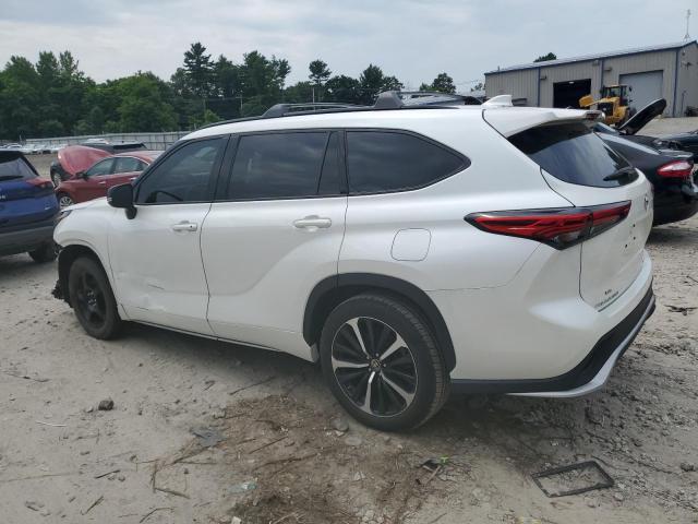 5TDJZRBH7MS060894 - 2021 TOYOTA HIGHLANDER XSE WHITE photo 2