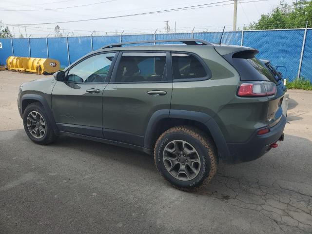 1C4PJMBXXLD574311 - 2020 JEEP CHEROKEE TRAILHAWK GREEN photo 2