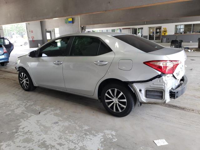 5YFBURHE6HP616787 - 2017 TOYOTA COROLLA L SILVER photo 2