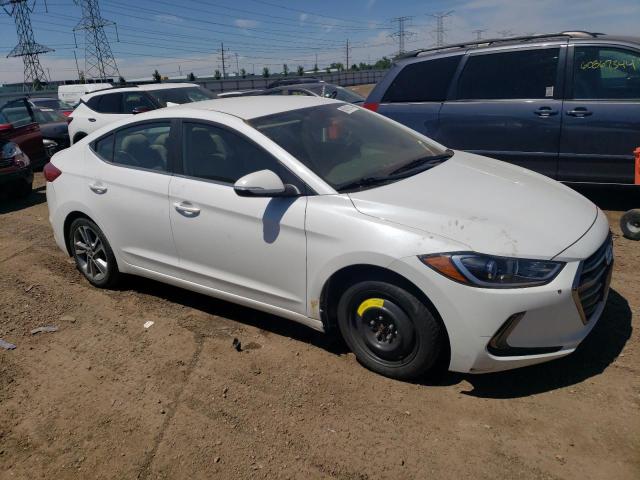 5NPD84LF4JH283878 - 2018 HYUNDAI ELANTRA SEL WHITE photo 4