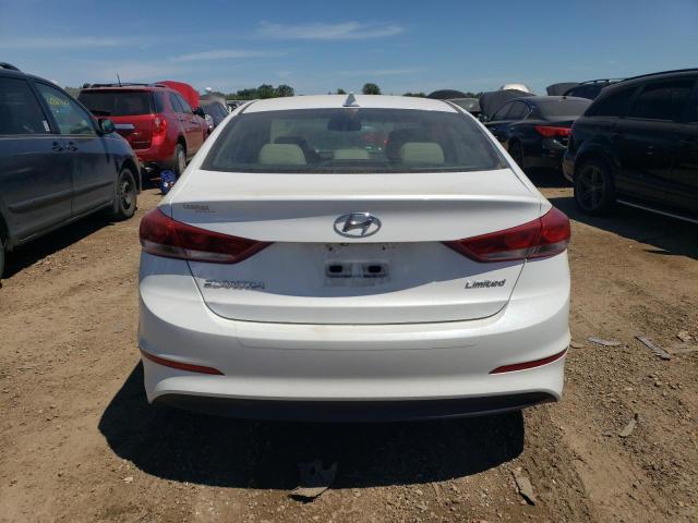 5NPD84LF4JH283878 - 2018 HYUNDAI ELANTRA SEL WHITE photo 6