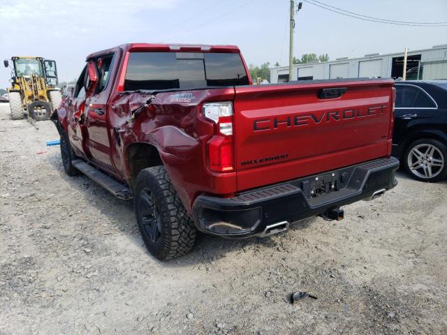 3GCUDFED2NG594629 - 2022 CHEVROLET SILVERADO K1500 LT TRAIL BOSS RED photo 2