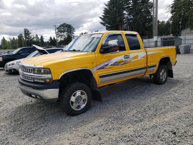 1GCEK19V82Z326471 - 2002 CHEVROLET SILVERADO K1500 YELLOW photo 1