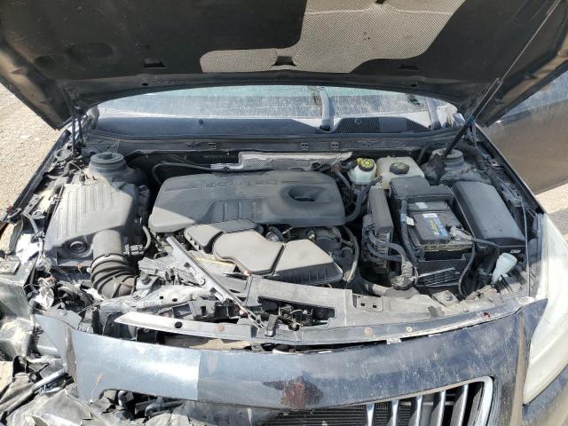 W04GS5EC1B1023125 - 2011 BUICK REGAL CXL BLACK photo 11