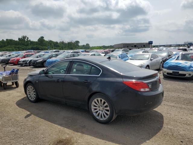 W04GS5EC1B1023125 - 2011 BUICK REGAL CXL BLACK photo 2