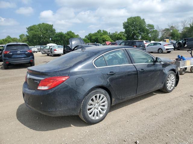 W04GS5EC1B1023125 - 2011 BUICK REGAL CXL BLACK photo 3