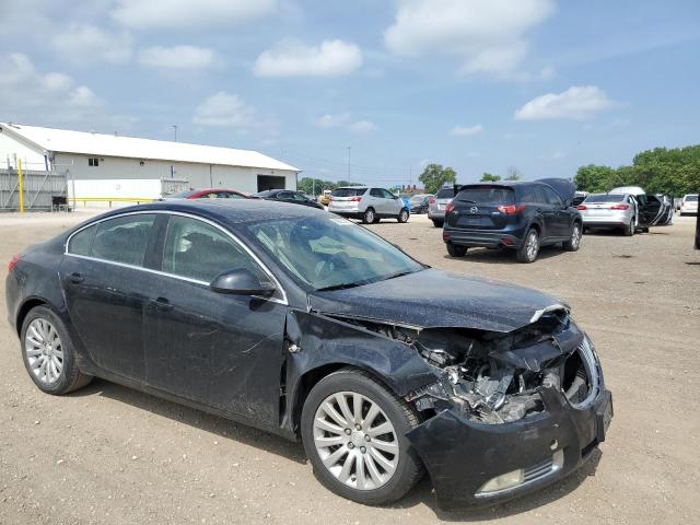 W04GS5EC1B1023125 - 2011 BUICK REGAL CXL BLACK photo 4