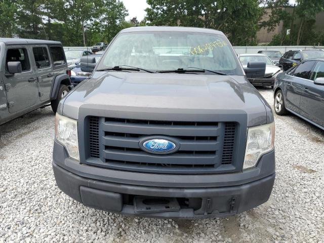 1FTRF12W49KB67086 - 2009 FORD F150 GRAY photo 5