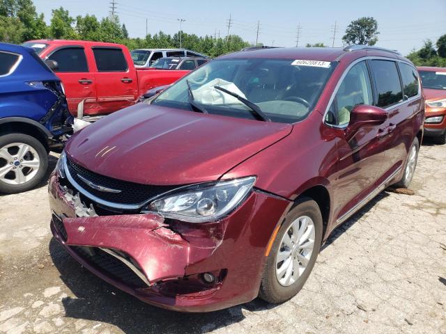 2C4RC1EG1JR168330 - 2018 CHRYSLER PACIFICA TOURING L PLUS RED photo 1