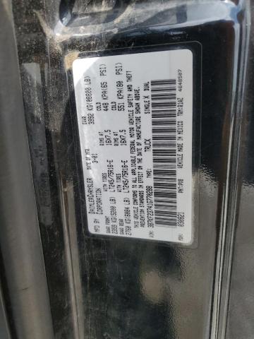 3B7KF23741G770288 - 2001 DODGE RAM 2500 BLACK photo 12