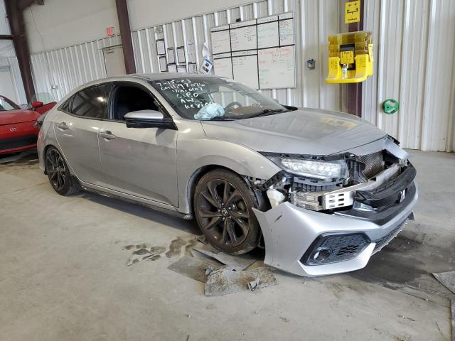 SHHFK7H95KU220107 - 2019 HONDA CIVIC SPORT TOURING SILVER photo 4