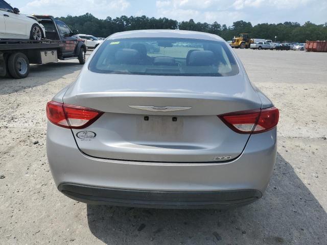 1C3CCCFB0GN162484 - 2016 CHRYSLER 200 LX SILVER photo 6