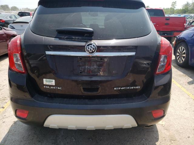 KL4CJBSB9EB753844 - 2014 BUICK ENCORE CONVENIENCE ბურგუნდია ფოტო 6