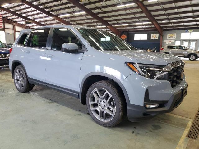 5FNYF8H59NB000975 - 2022 HONDA PASSPORT EXL Серый фото 4