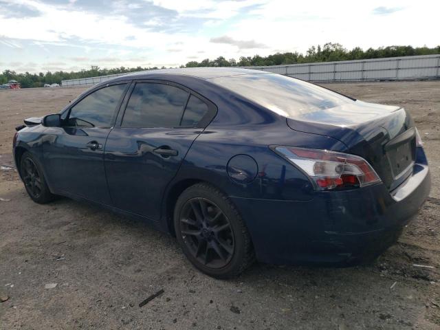 1N4AA5AP0DC838081 - 2013 NISSAN MAXIMA S BLUE photo 2