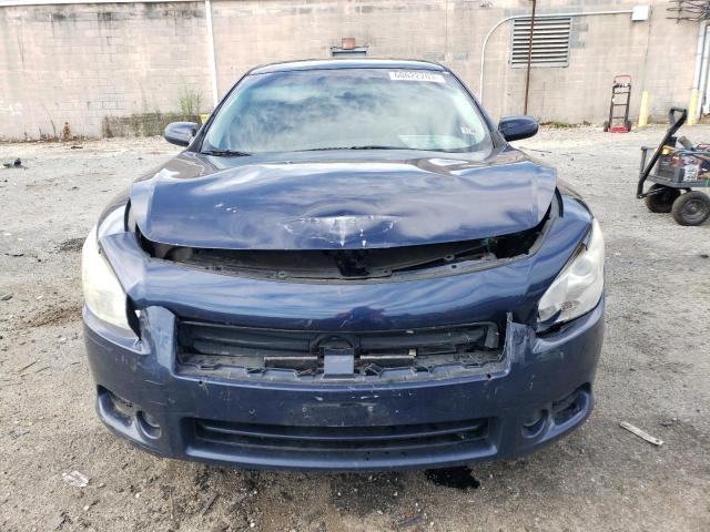 1N4AA5AP0DC838081 - 2013 NISSAN MAXIMA S BLUE photo 5