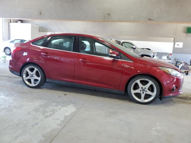 1FADP3J25EL127594 - 2014 FORD FOCUS TITANIUM RED photo 4