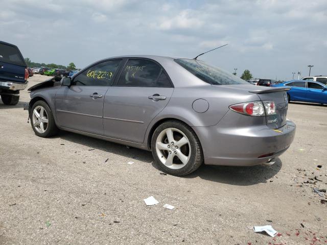 1YVHP80D765M57815 - 2006 MAZDA 6 S GRAY photo 2