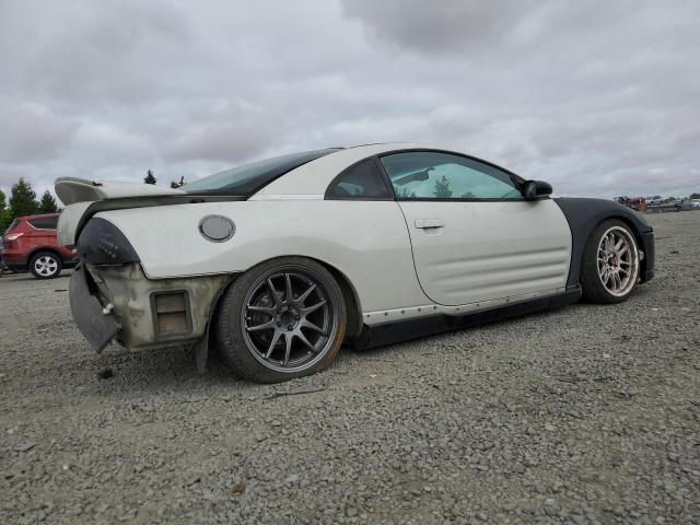 4A3AC84H52E069635 - 2002 MITSUBISHI ECLIPSE GT WHITE photo 3