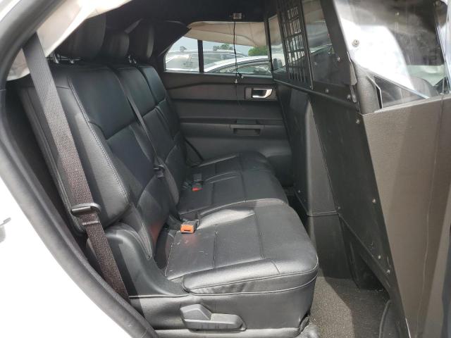 1FM5K8AW8MNA09647 - 2021 FORD EXPLORER POLICE INTERCEPTOR WHITE photo 10