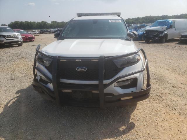 1FM5K8AW8MNA09647 - 2021 FORD EXPLORER POLICE INTERCEPTOR WHITE photo 5