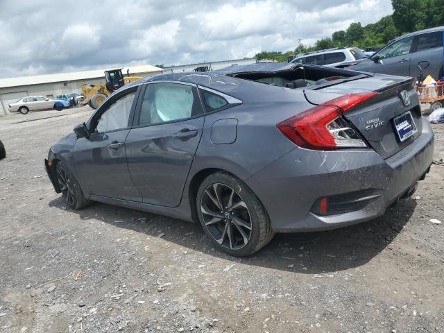 2HGFC2F86KH589548 - 2019 HONDA CIVIC SPORT Gris foto 2