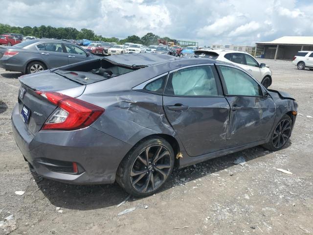 2HGFC2F86KH589548 - 2019 HONDA CIVIC SPORT Gris foto 3